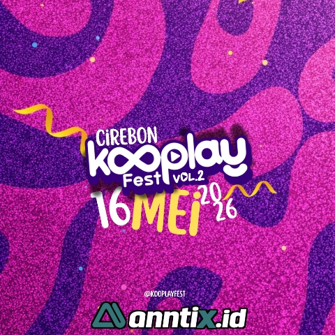 Tiket KOOPLAY FEST vol. 2 - Event KONSER MUSIK di Cirebon 16 May 2026